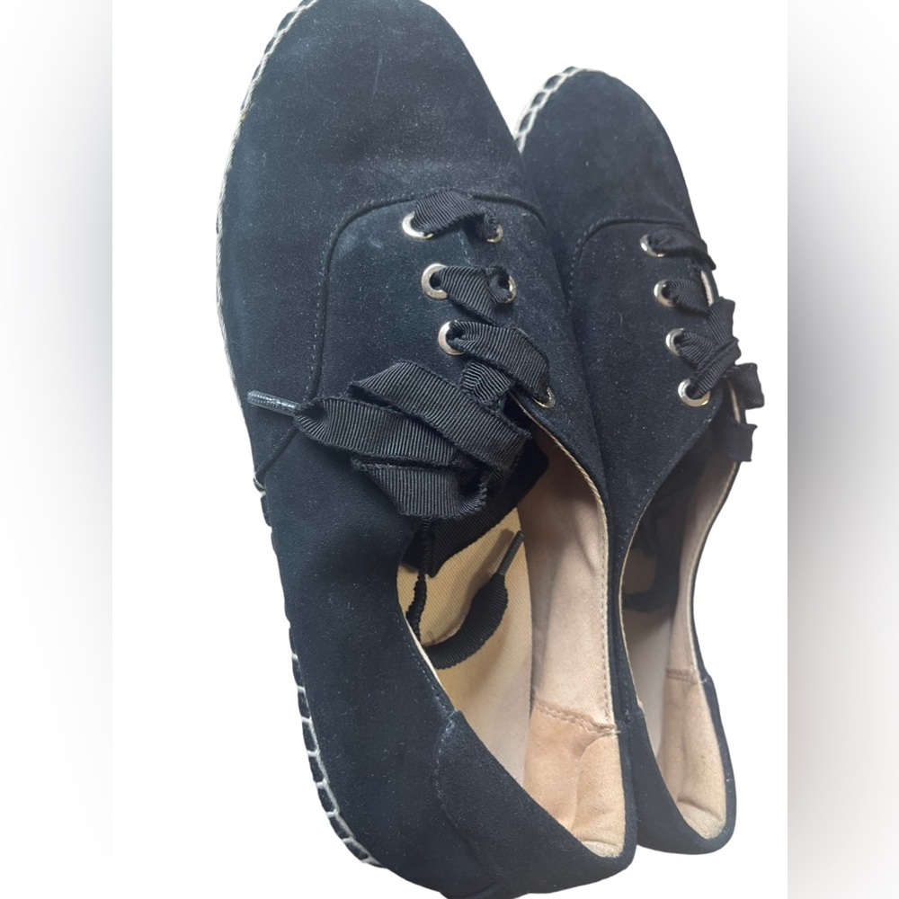 Vionic Black Espadrilles Size 10